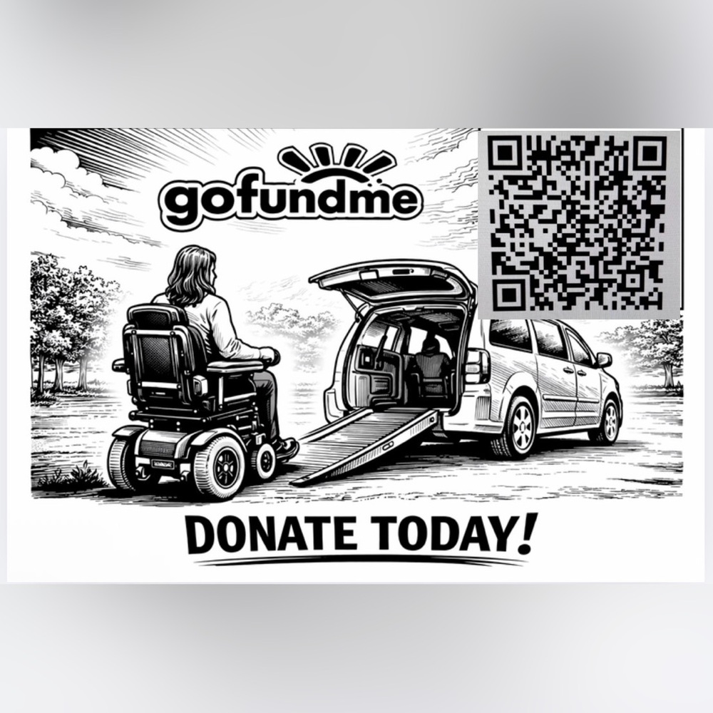 RESERVED 100count Go Fund Me Sticker